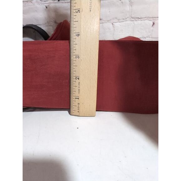 Baggallini Metro Convertible Backpack Nylon Rusty Red Sling EUC Travel - Picture 14 of 14